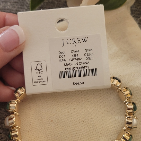 Jcrew stone & pearl bracelet - Picture 8 of 8